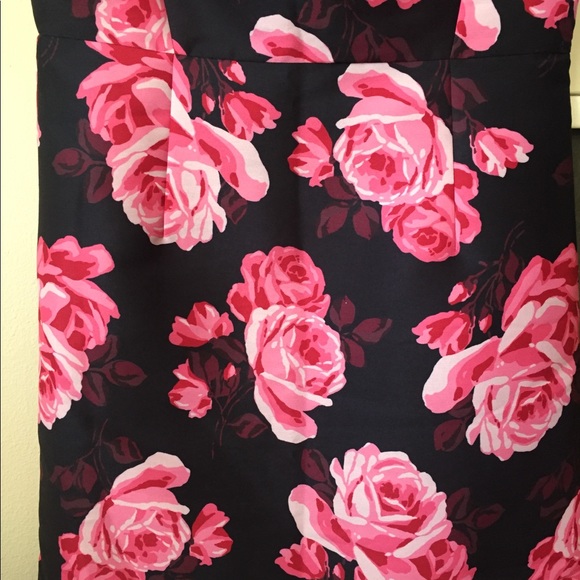 Kate Spade Rosa A-line shoulder bow floral dress - Picture 7 of 8